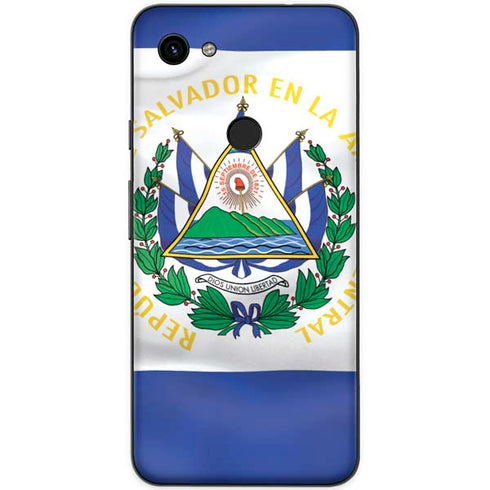 El Salvador Flag Google Pixel 3a Skin